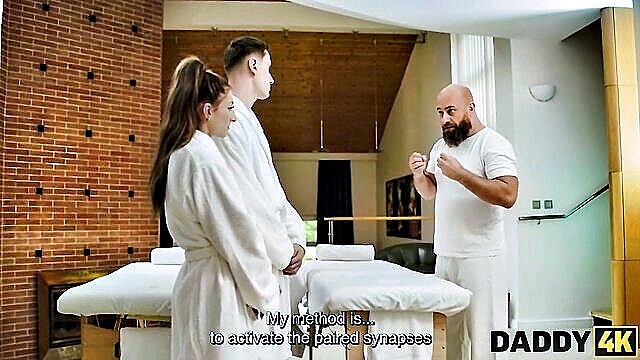daddy4k, old and young, tattooed - czech slut massage