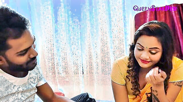 Seductive Indian teacher in saree engages in intimate activities with her student on Xhamster.