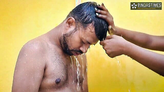 Indian aunty Sucharita in 69 position with young lover, intense anal action and Hindi audio. Xxx clip.