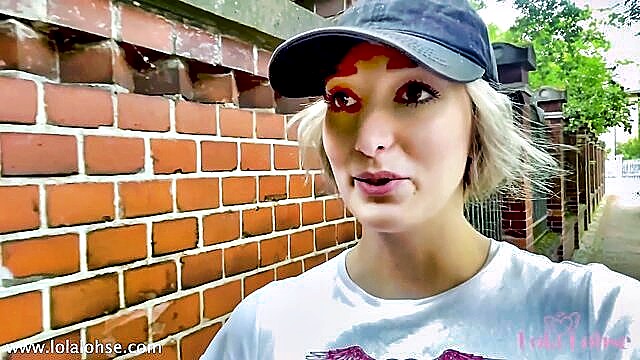 begs for cum, harlot, german - lola lohse cumshot