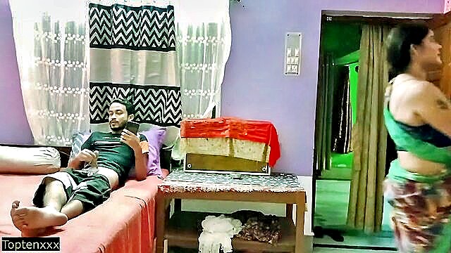 cum, doggystyle, creampie - desi threesome video