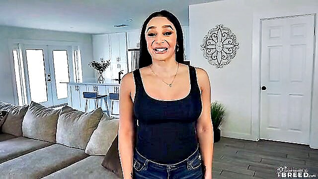 hardcore, blowjob, cumshot - stepmom gets hardcore cumshot
