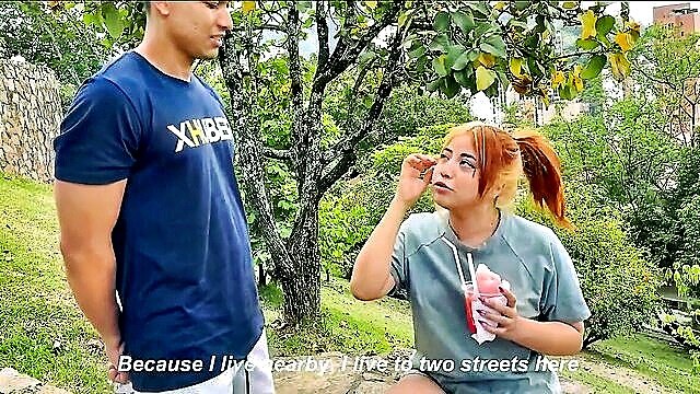 public park, in public, for cash - celeste alba park scene