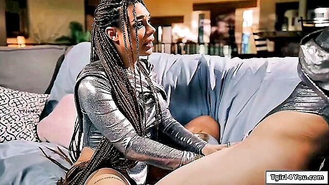 shemale fucks shemale, shemales, tranny - eva maxim anal