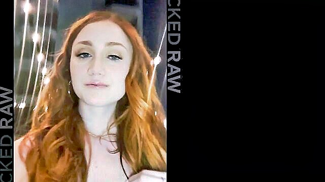 red head, all sex, blowjob - scarlet skies double penetration