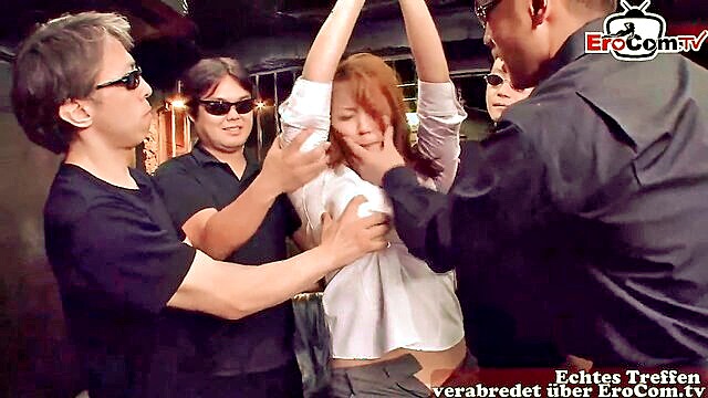 asian student experiences intense gangbang with insemination : Erotikvonnebenan