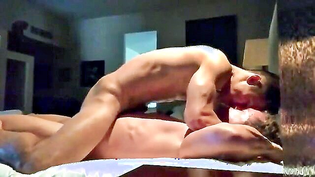 amateur gay cock, amateur gay couple, amateur fucking - daddy gets his ass spanked by asian stud in steamy gay porn