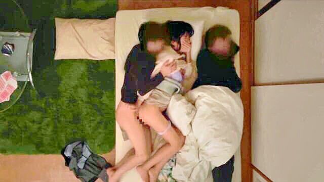 Adorable Asian beauty rouses to find a friend pleasuring her orally, leading to passionate pussyfucking in a steamy amateur video.