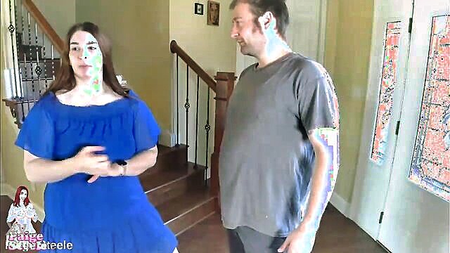 hardcore, fucking, creampie - curvy housewife fucked hard