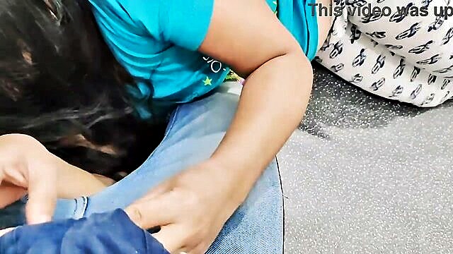 doggystyle, wet, teen - indian maid pleases boss with oral sex in hd
