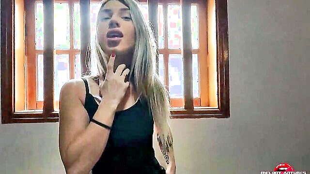 Big D, Ninfeta - blonde seduces with big dick and hot hands on action