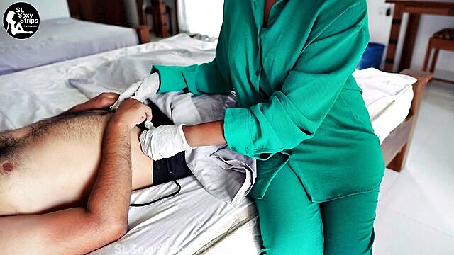sri lanka, hot nurse, step- - hot nurse from sri lanka