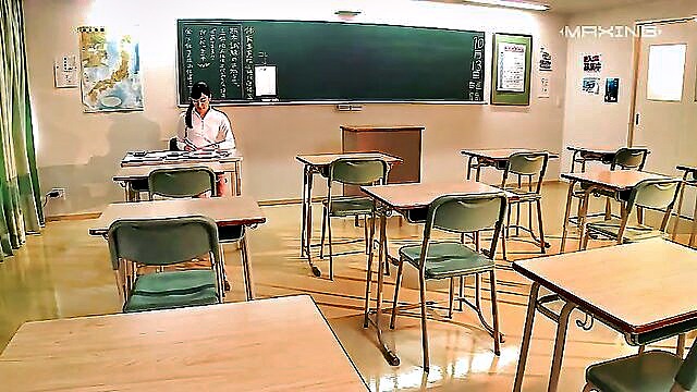 japanese, asian, been - japanese teacher threesome