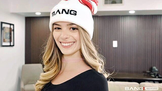 petite, blonde, gangbang - molly little big cock