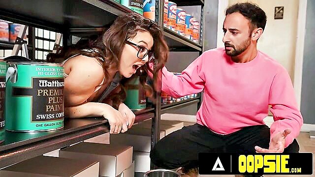 big tits, big dick, creampie - leana lovings anal