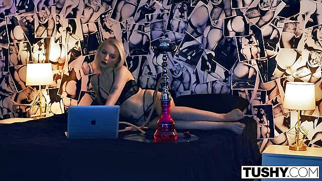 alice, addicted to, anal love - alice tight anal