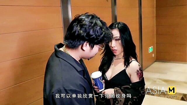 asian model, small tits, hot blowjob - hot asian milf blowjob