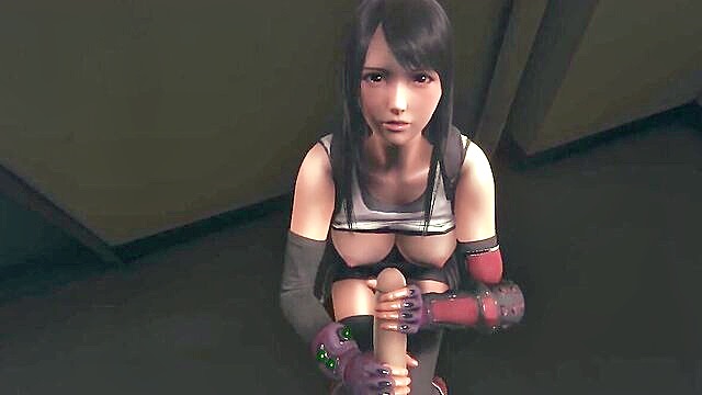 Tifa Lockhart, Big D - 3d hentai animation   tifa lockharts epic bj and cumshot Joas22222
