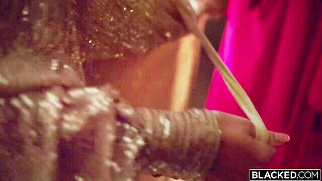 interracial, big booty, creampie - vic marie bbc