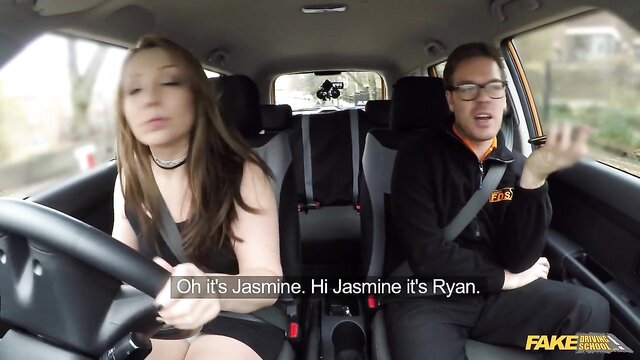 Jasmine Jae, Ryan Ryder - ryan ryder threesome Fake Driving School