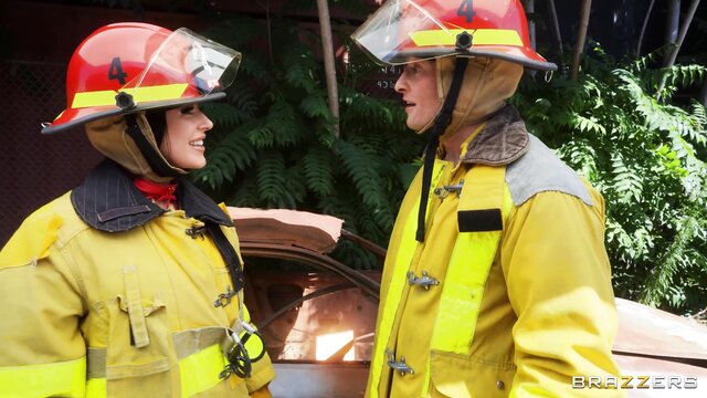 brazzers, angela white, angela whit - angela white firefighter