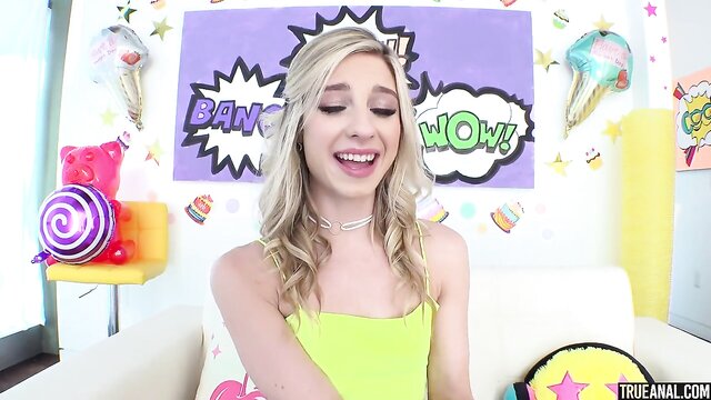 anal, all sex, blowjob - blonde babe gets nailed