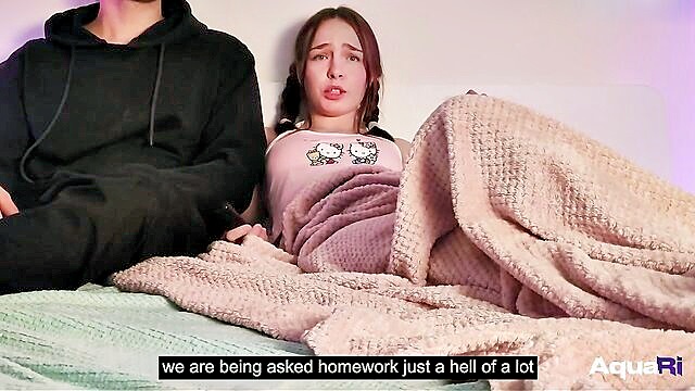 stepsister, for, homework - stepsister homework video