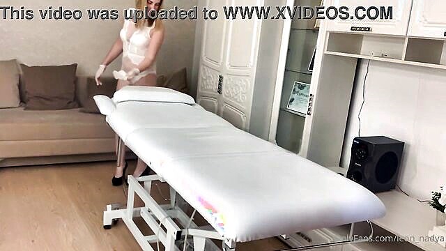 SugarNadya - russian milf in lingerie pleases with self pleasure and gaze SugarNadya