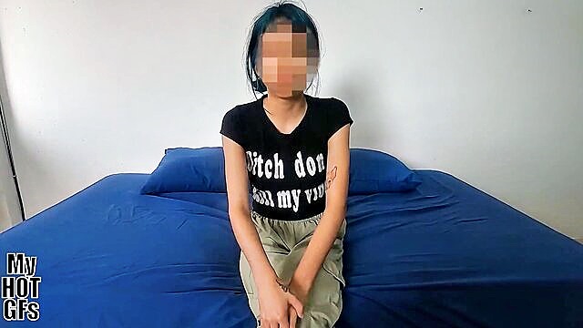 18 19 teens, young, facial cumshot - maria pdepedro blowjob