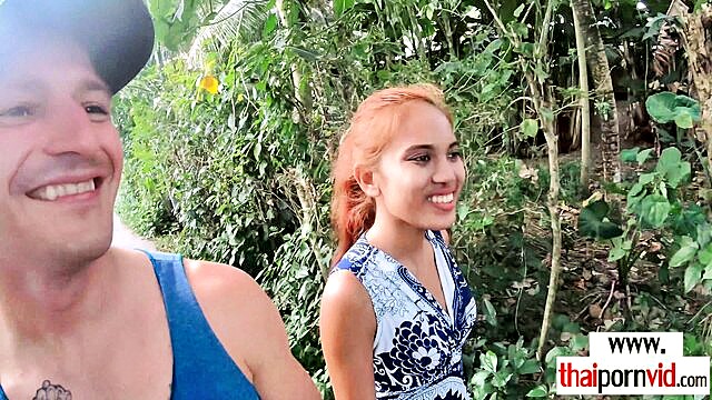 Cherry - petite thai teen gets fucked by big cock