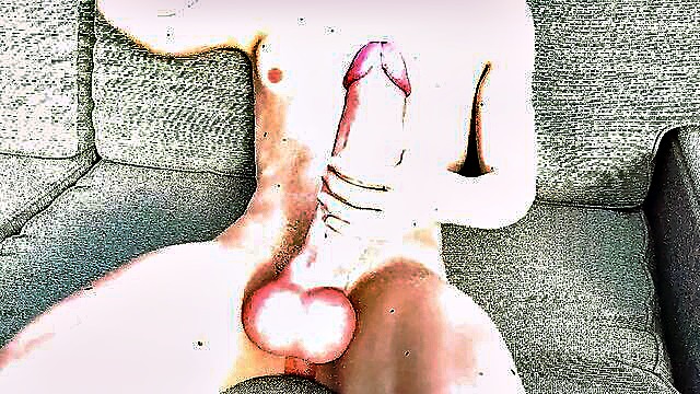 jerking, big dick, huge cock - white cock solo video