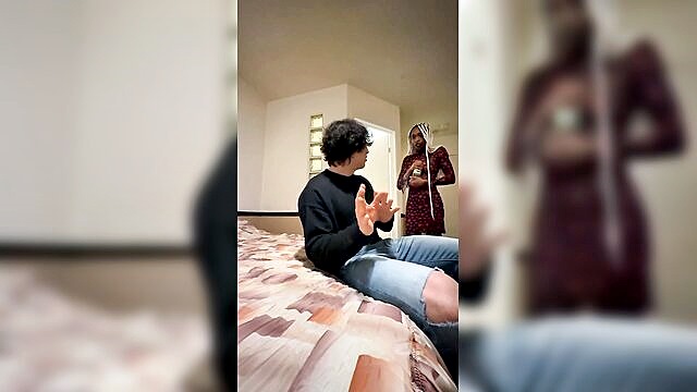 ebony creampie, skinny, amateur interracial - gattouz0 ebony creampie