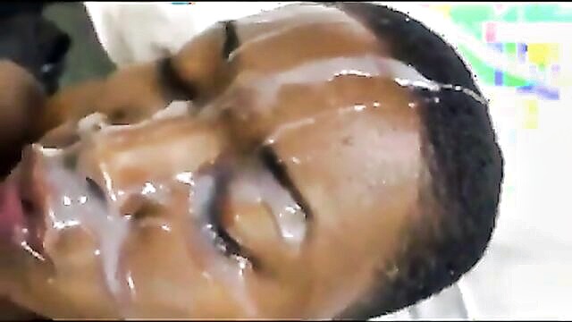 brutal blowjobs, blowjobs, bbc sex - brutal interracial blowjob with black doggy style facial