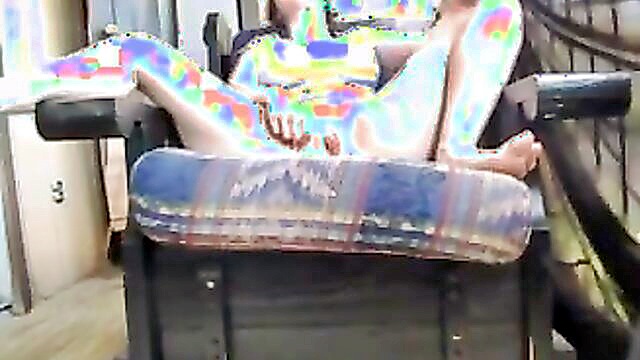 Rainbow - beautiful porn video rainbow pissing in chair