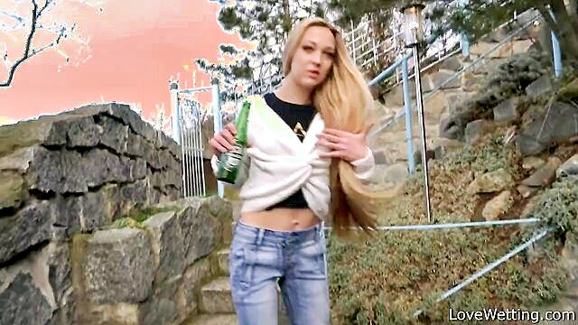 H Cup Holly - drink and piss   sisi   h cup holly