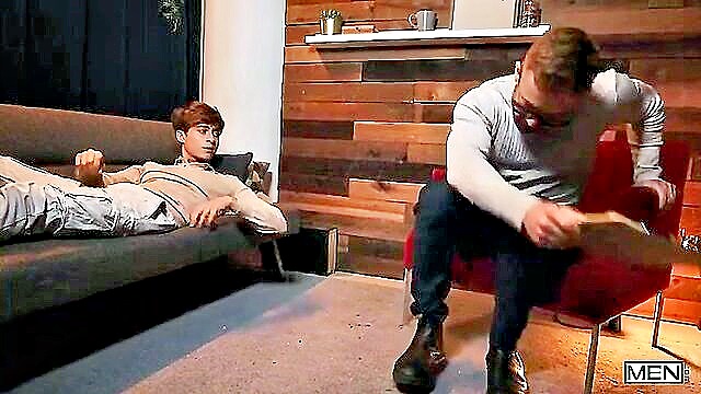 asslick, 2 gay, glasses - hot gay sex video