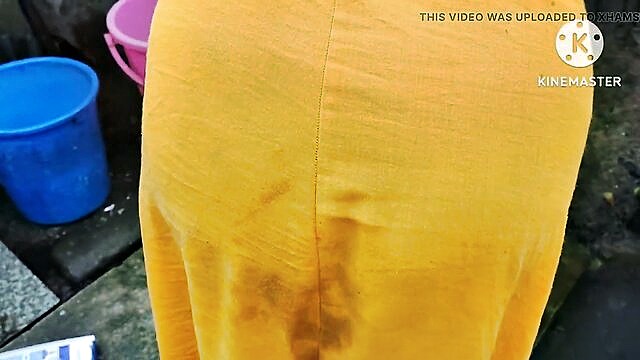 House wife, Anita yadav - hot indian house wife strips outside in this xnxxcom video Anita yadav