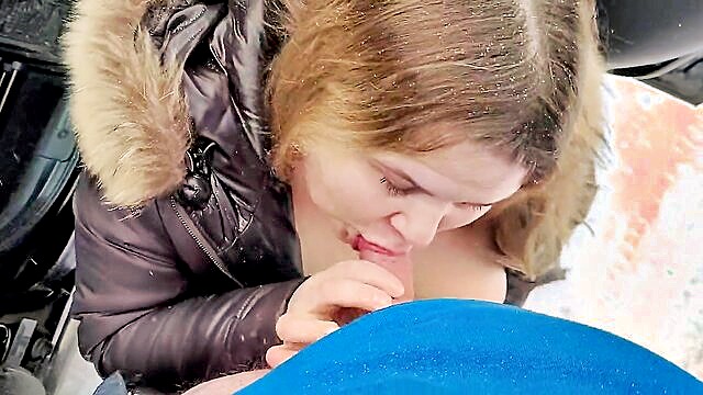 cumshot facial on big boob bbw in snowstorm : FapHouse