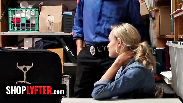 Emma Hix - xx sexy video   blonde teen emma hix seduces security officer Shop Lyfter