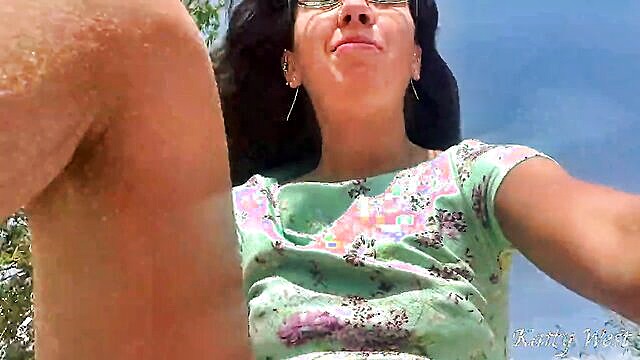 Katty West - russian teen explores public nudity and pleasure