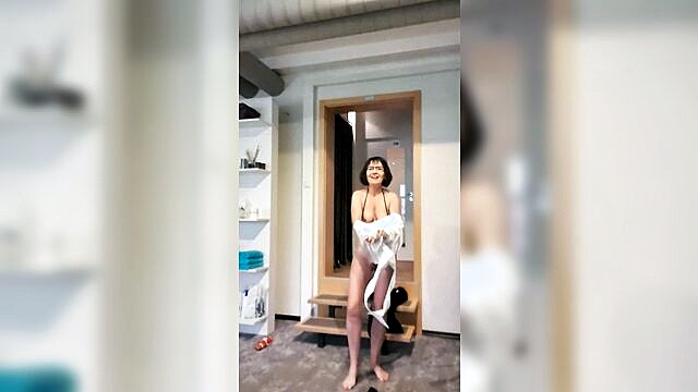 In this sex video HD, a bound secretary experiences public humiliation and orgasm in the office.