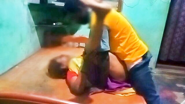 Desi aunty gets naughty in HD doggie style with XXX Com. Taboo Tamil family fun.