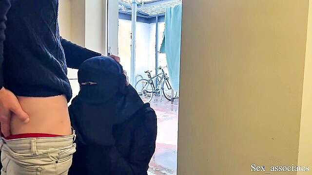 Muslim Girl, Sex_associates - hd xxxcom muslim girl in niqab catches neighbor masturbating and gets handsy Sex_associates