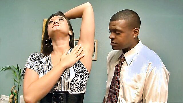 big black cock anal, big black cock, big black cock deepthroat - sensual chef gets fucked by colleague in office porn videos