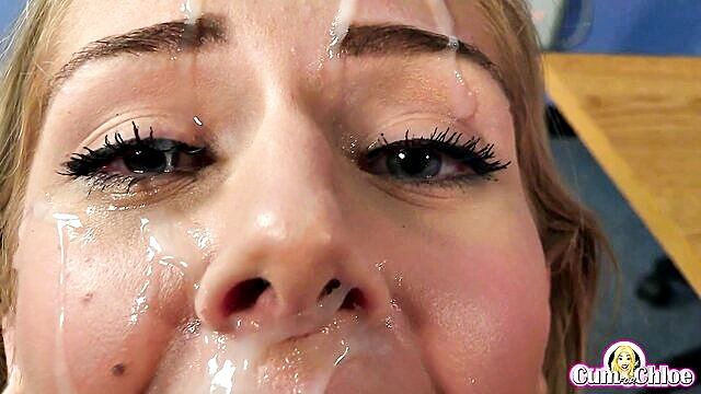 Chloe Vegas - chloe vegass sweet blowjob ends with a facial in hd We