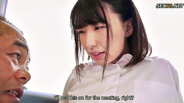 law, visit, father - my hated father in law night with mai hanakari