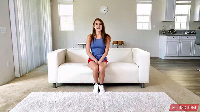 18 tits, pov, pov blowjob - latest indian porn featuring redhead teen ellie in a steamy 4k casting video