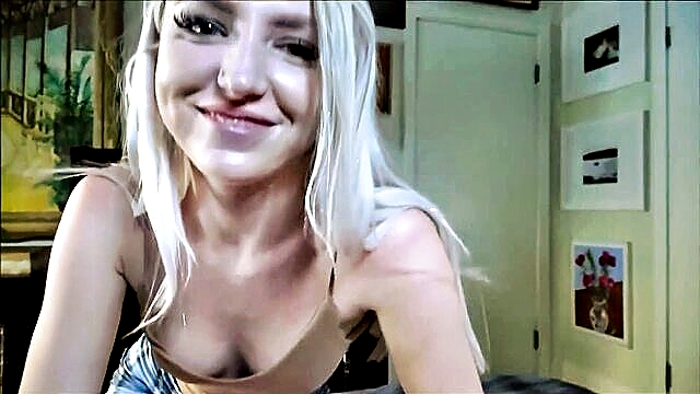 Britt Blair - petite britt blairs tantalizing hangout with cum filled finale