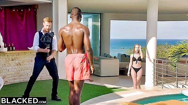 Jack Ripher, Ruby Reign - blacked beauty gets pounded by bbc in high defence Blacked
