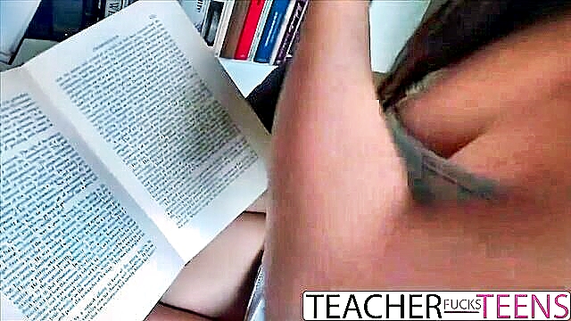 Sultry Latina in a short dress seduces her teacher for a titillating study session with intense oral and facial action. xxxbp
